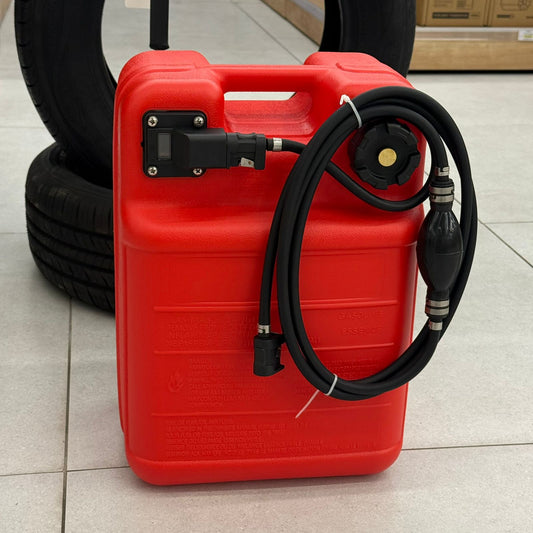 Portable Fuel Tank with Hand Pump Hose