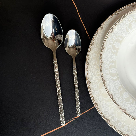 Elegance Silver Luxe Cutlery Collection