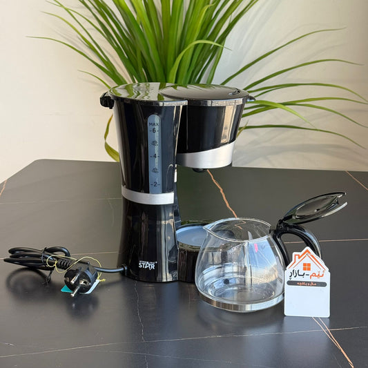 Durable Drip Coffee Machine With Glass Pot