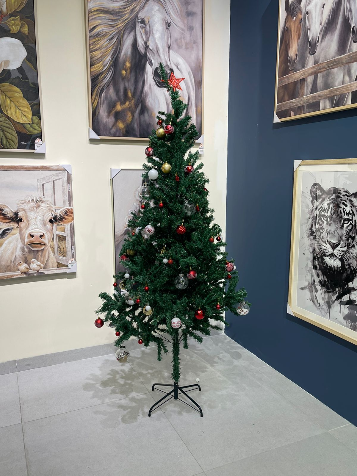 C8 - 210cm Decorative National Artificial Christmas Tree