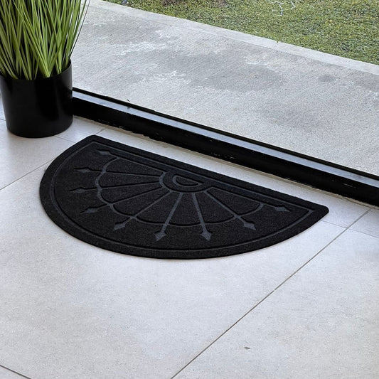 Economy D/14 43x73cm Half Circle Door Mat