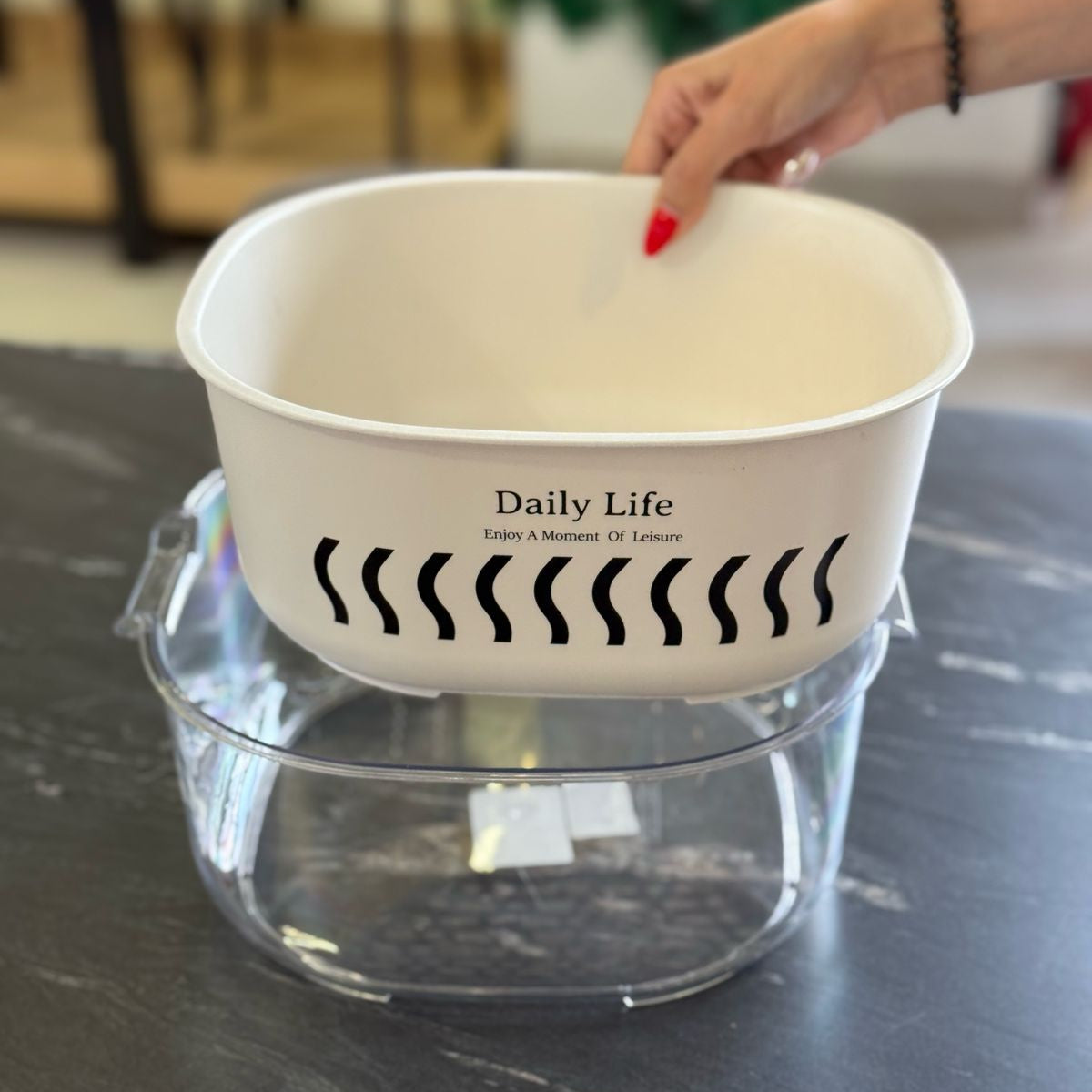 Multi-Purpose Double Layer Basket