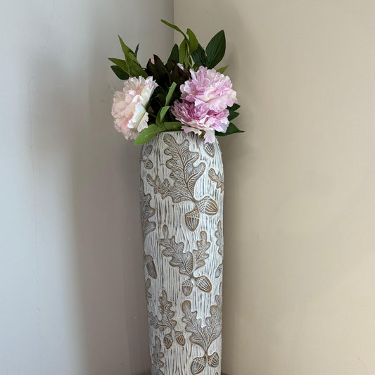 Hand Pained Decorative Ceramic Tall Vase