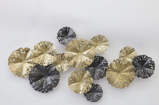 Floral Metal Wall Decoration Art