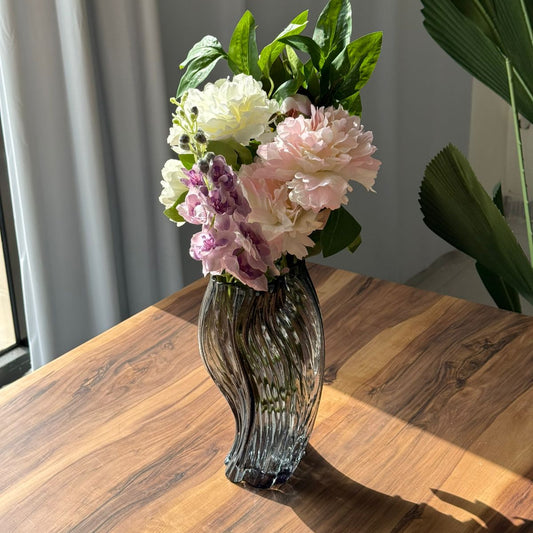 Ripple Flow Glass Vases