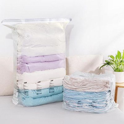 Vacuum Storage Bags with Hand Pump – Space-Saving Compression Bags