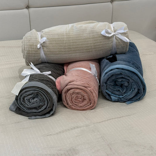 Luxury Reversible Plush Blanket