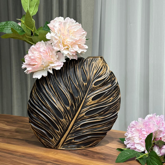 Vintage Decorative Polystone Vase