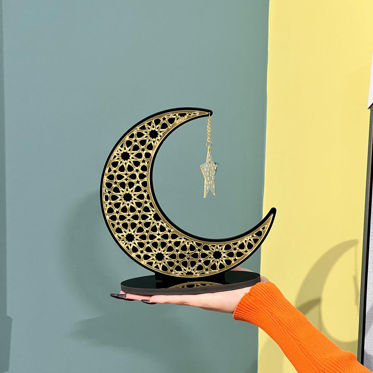 Moon & Star Tabletop Decor