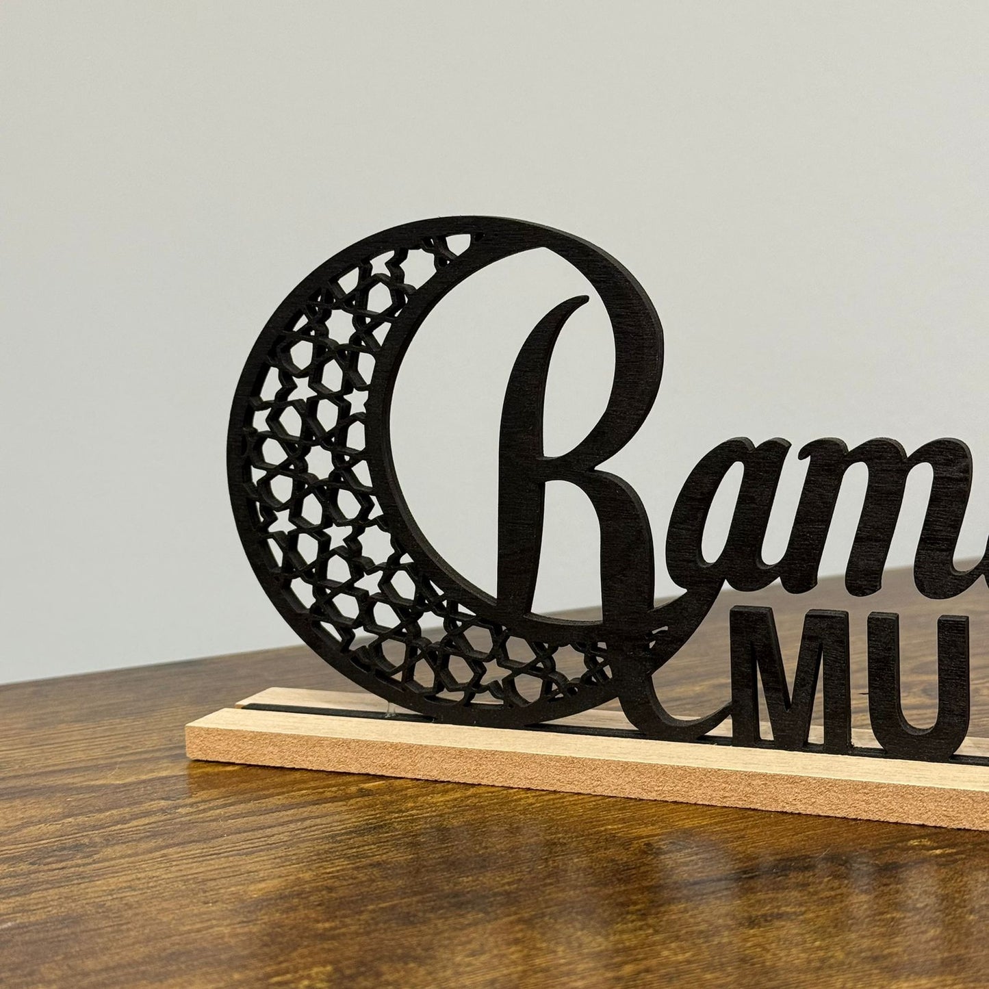 Ramadan Mubarak Crescent Moon Decoration