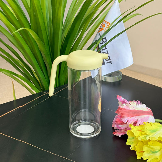 Small Glass Pitcher With Silicone Lid