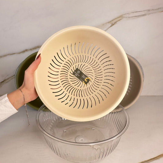 Double Layer Round Multi-Purpose Basket