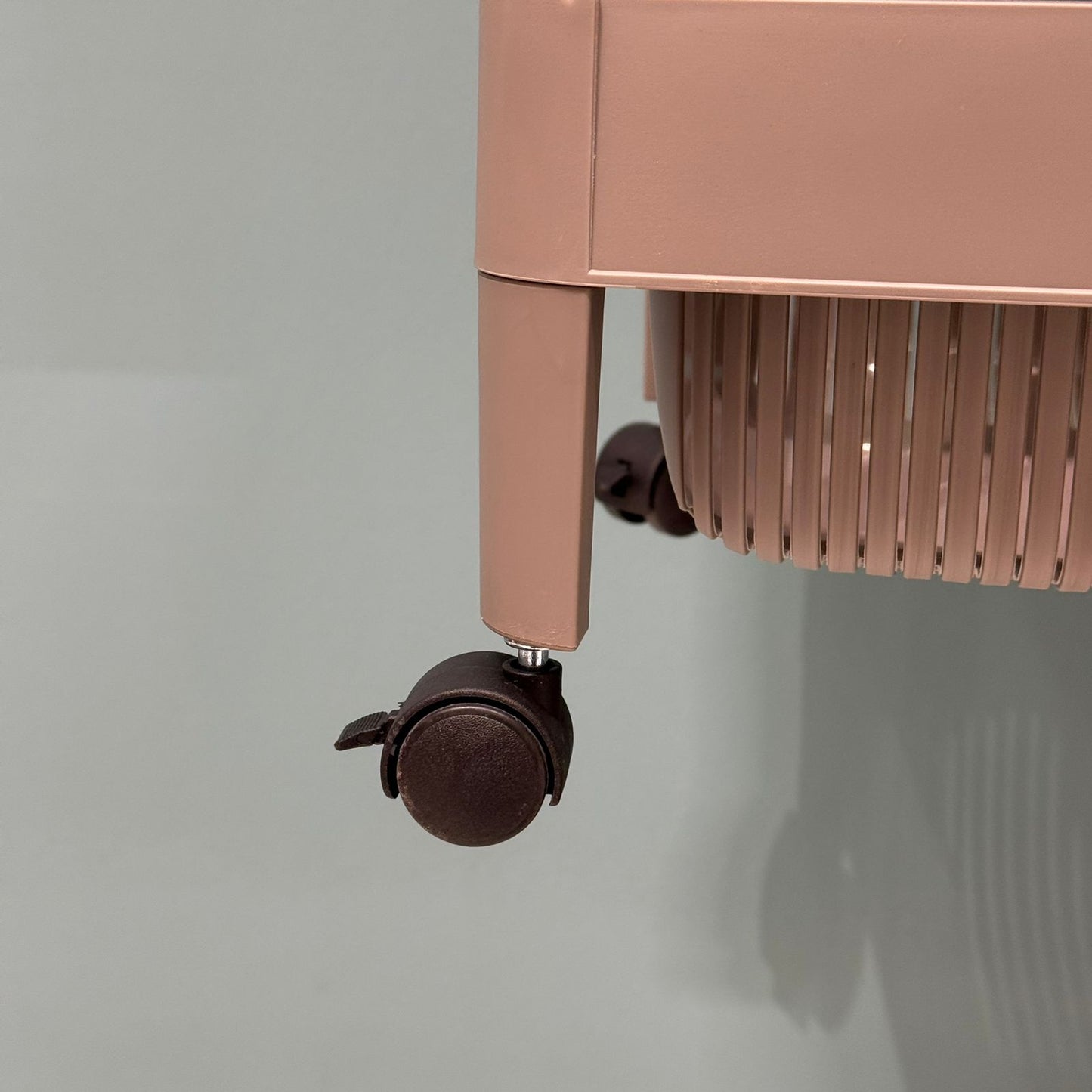 3&4-Tier Plastic Storage Trolley with Wheels