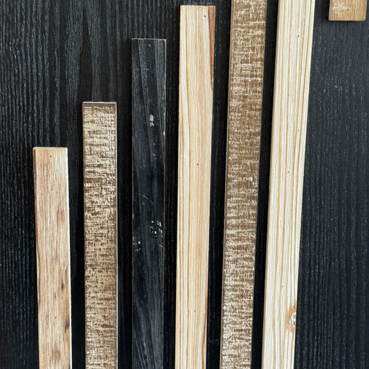 Black & Wooden Wall Art Decor