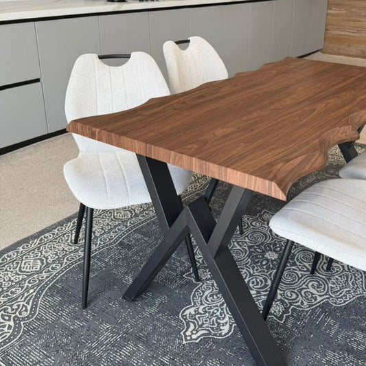 140cm Konel Table & Roza Chairs Indoor Set