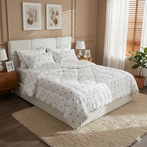 Elegant Bedding Set – 6 Pieces