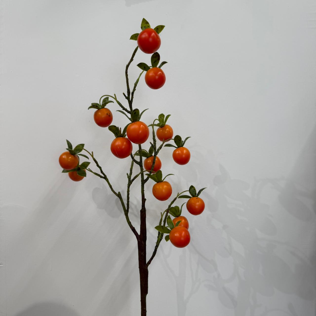 Mandarin Orange Fauc Fruit Branch