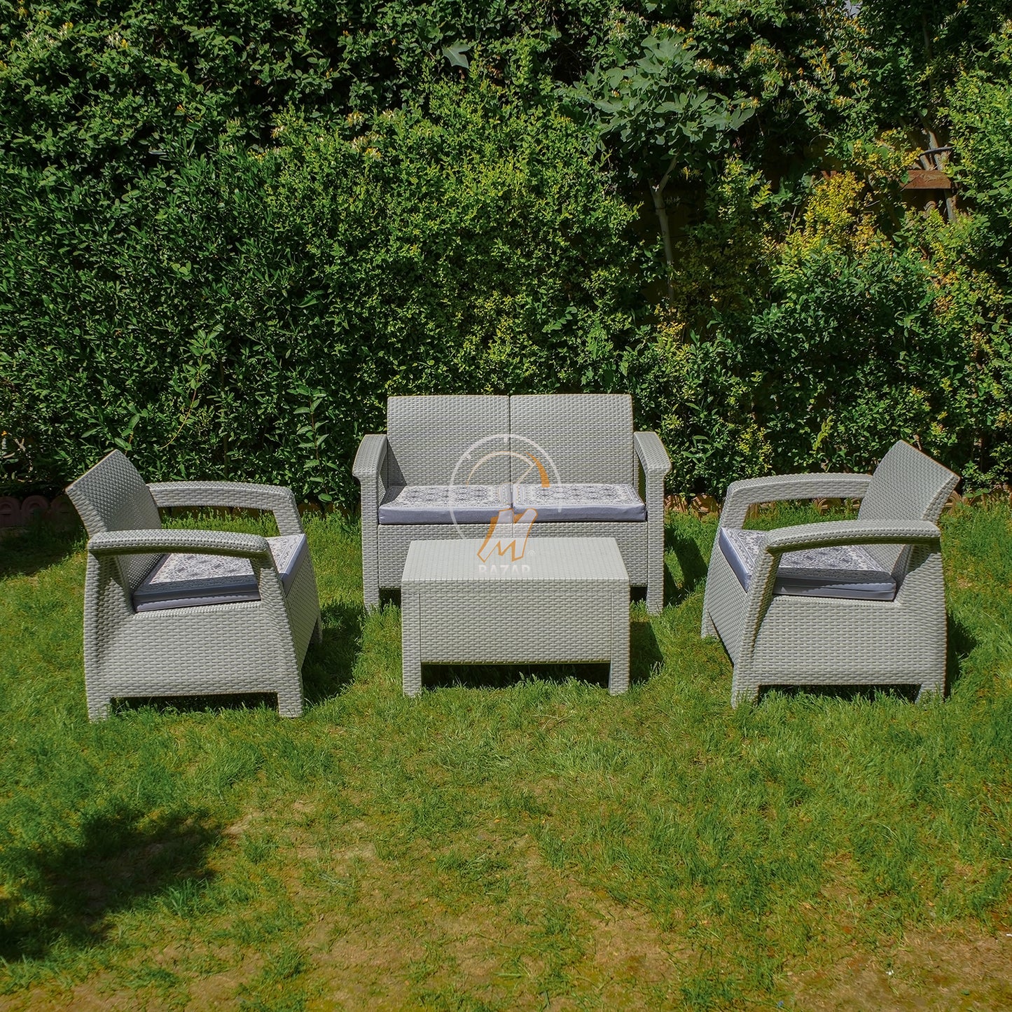 مجموعة جلوس الحديقة الحديثة