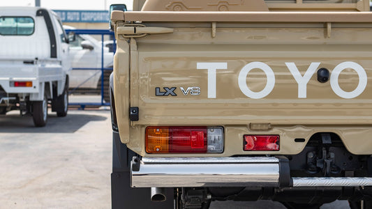 Toyota Land Cruiser Double Tube Step Towbar
