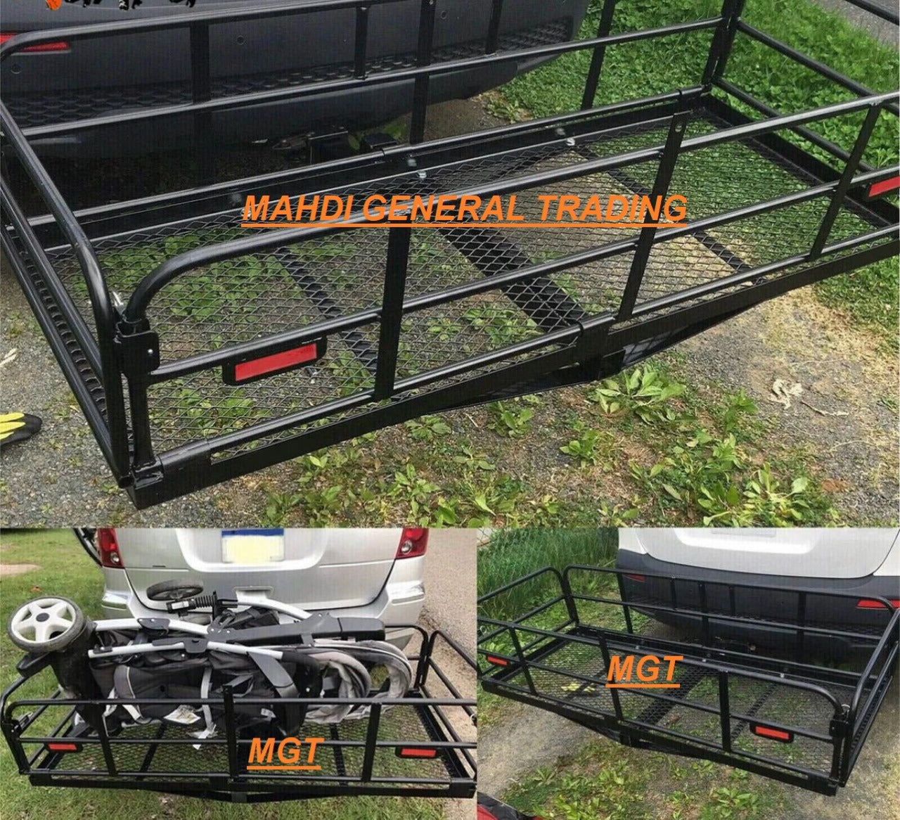 Hitch Mount Foldable Car Cargo Carrier