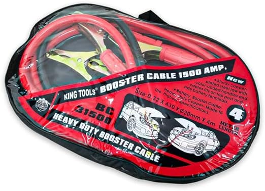 1500Amps Jump Start Vehicles Booster Cables