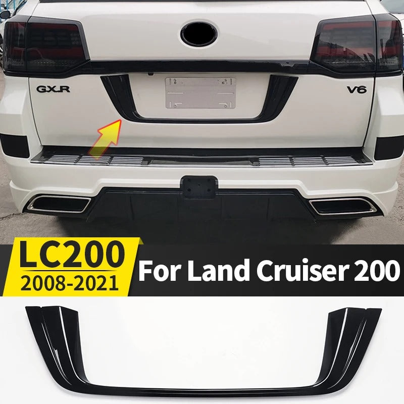 Toyota Land Cruiser 2016 Rear License Plate Molding Cover