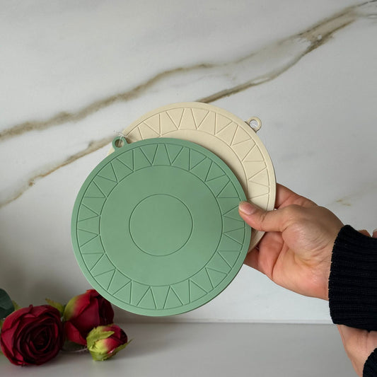 Heat-Resistant Silicone Trivet Mat