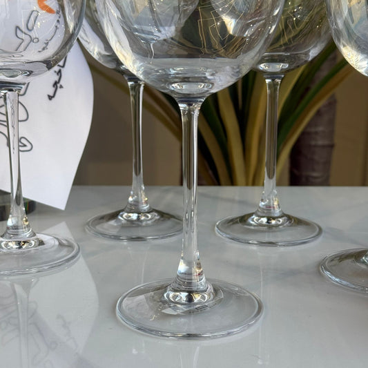 سێتی پەرداخی کلاسیکی شووشەی نایاب – سێتی 6