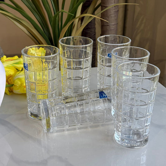 سێت پەرداخی ڕوونی مۆدێرن-سێتی ٦ دانە