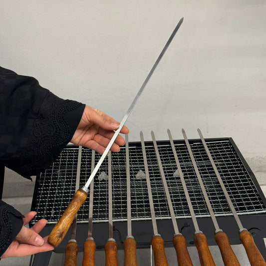 سێت شیشەی برژاندنی بە هێز و کارا بە دەستە دار - ١٠ دانە