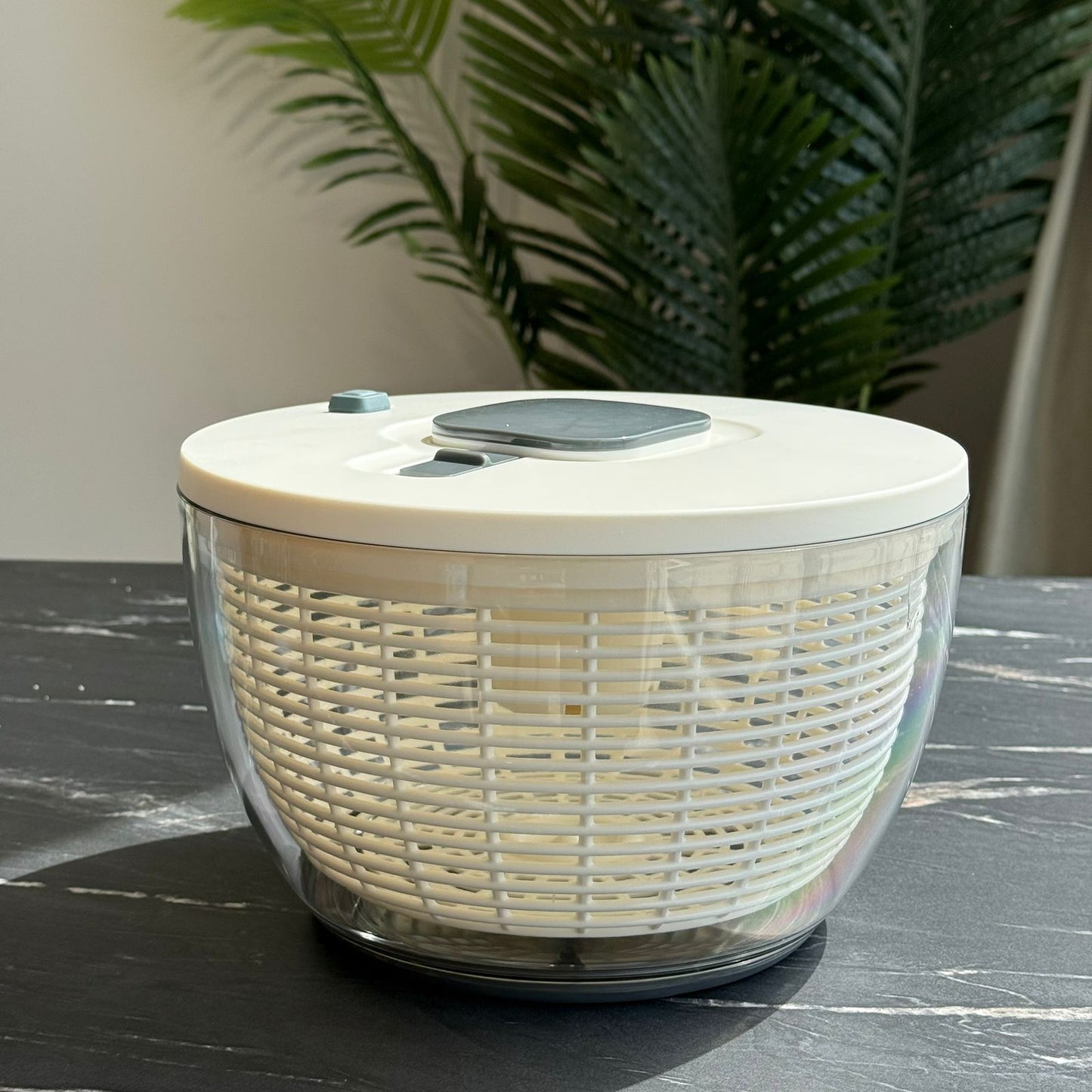 Salad Spinner With Drain Basket And Lid