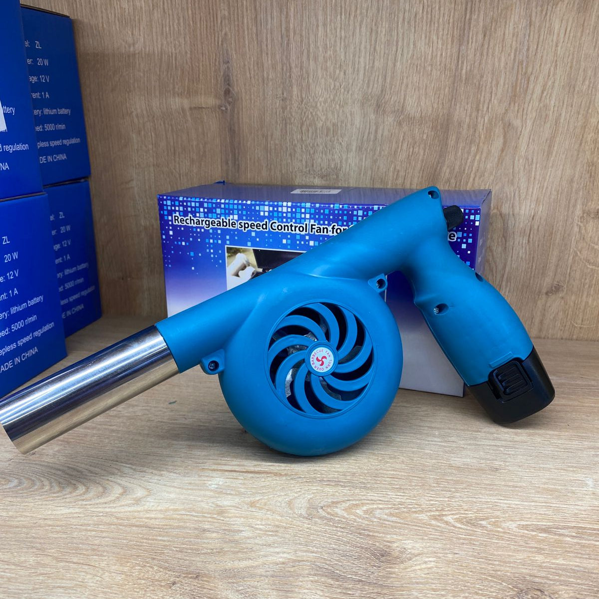 Rechargeable Electric Air Blower with Stepless Speed Control
