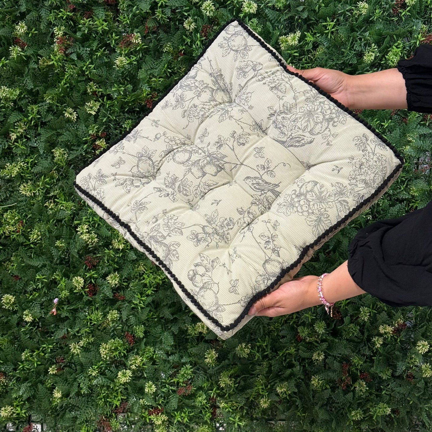 Modern Soft Corduroy Chair Cushion