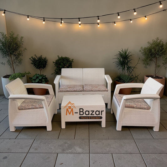 مجموعة جلوس الحديقة الحديثة