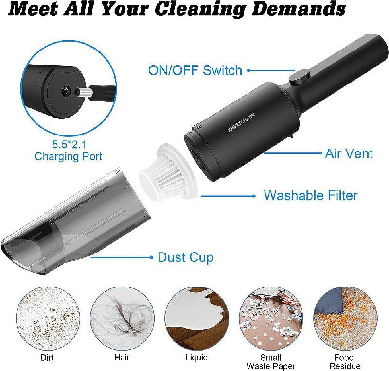 Portable Car Vacuum Cleaner