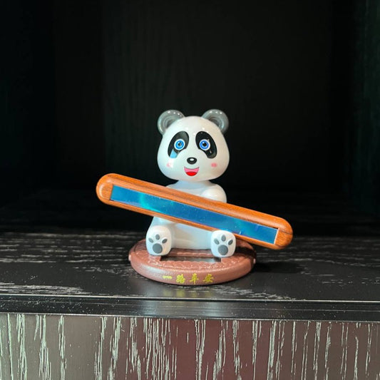 Solar Teddy Bear Number Holder