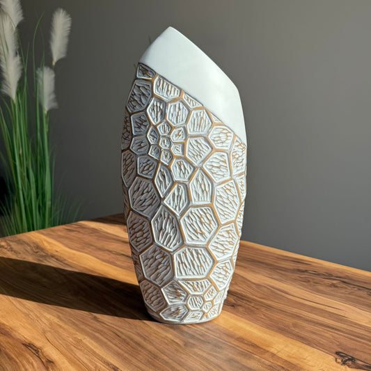 Vintage Luxe Ceramic Vase