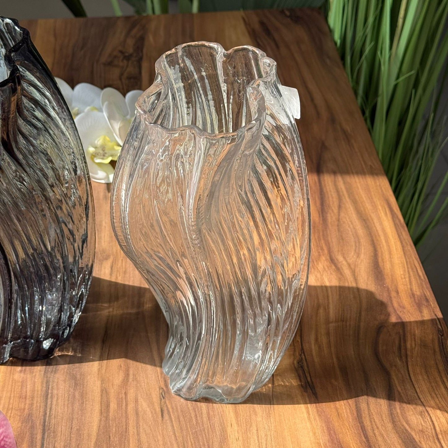 Ripple Flow Glass Vases