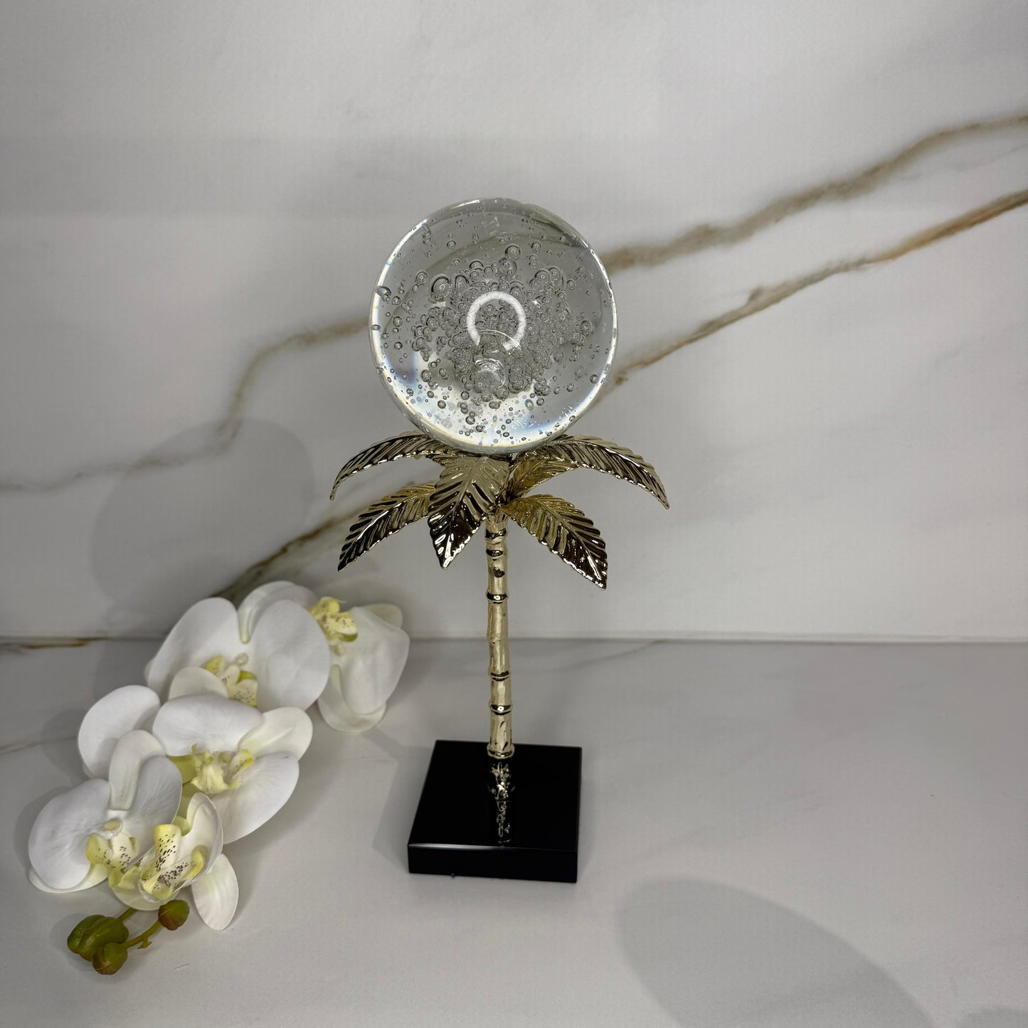 Gold Palm Decorative Ornament