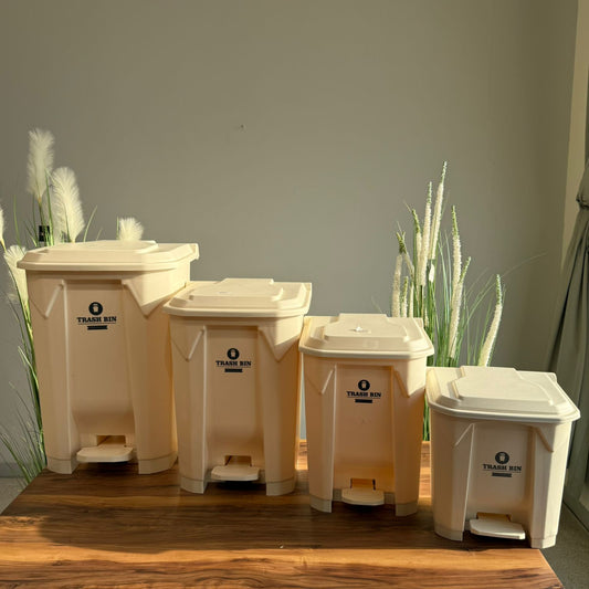 4 Sized - Classic Pedal Trash Bin