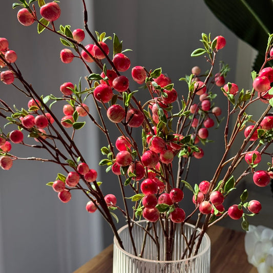 Blush Peach Blossom Fruit Branch