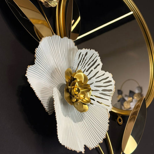 SMB0232 24 Golden Rim Wall Mirror & Decoration