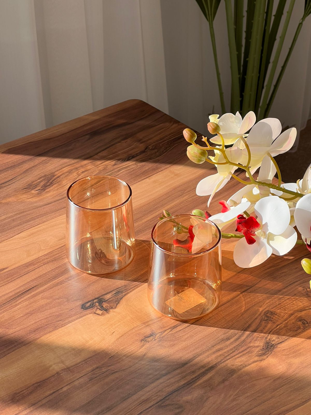 320ml Trasparent Stemless Round Glass