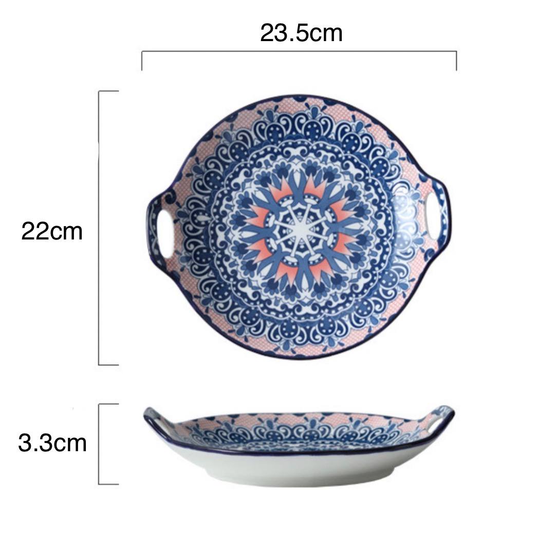Bohemia Design Ceramic Tableware Plate Set