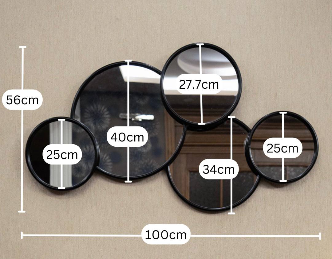 Bubble Design Wall Mirror