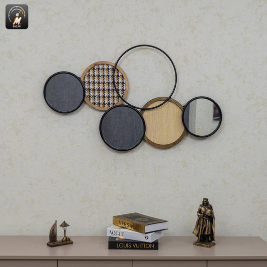 Bubble Design Wall Mirror & Decor