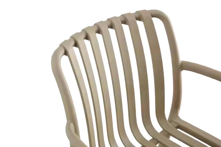 Zara PC-516 Outdoor Arm Rest Plastic Chairs