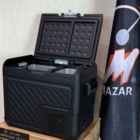 W-45 VIP Liter - Portable Car Black Cooler Box