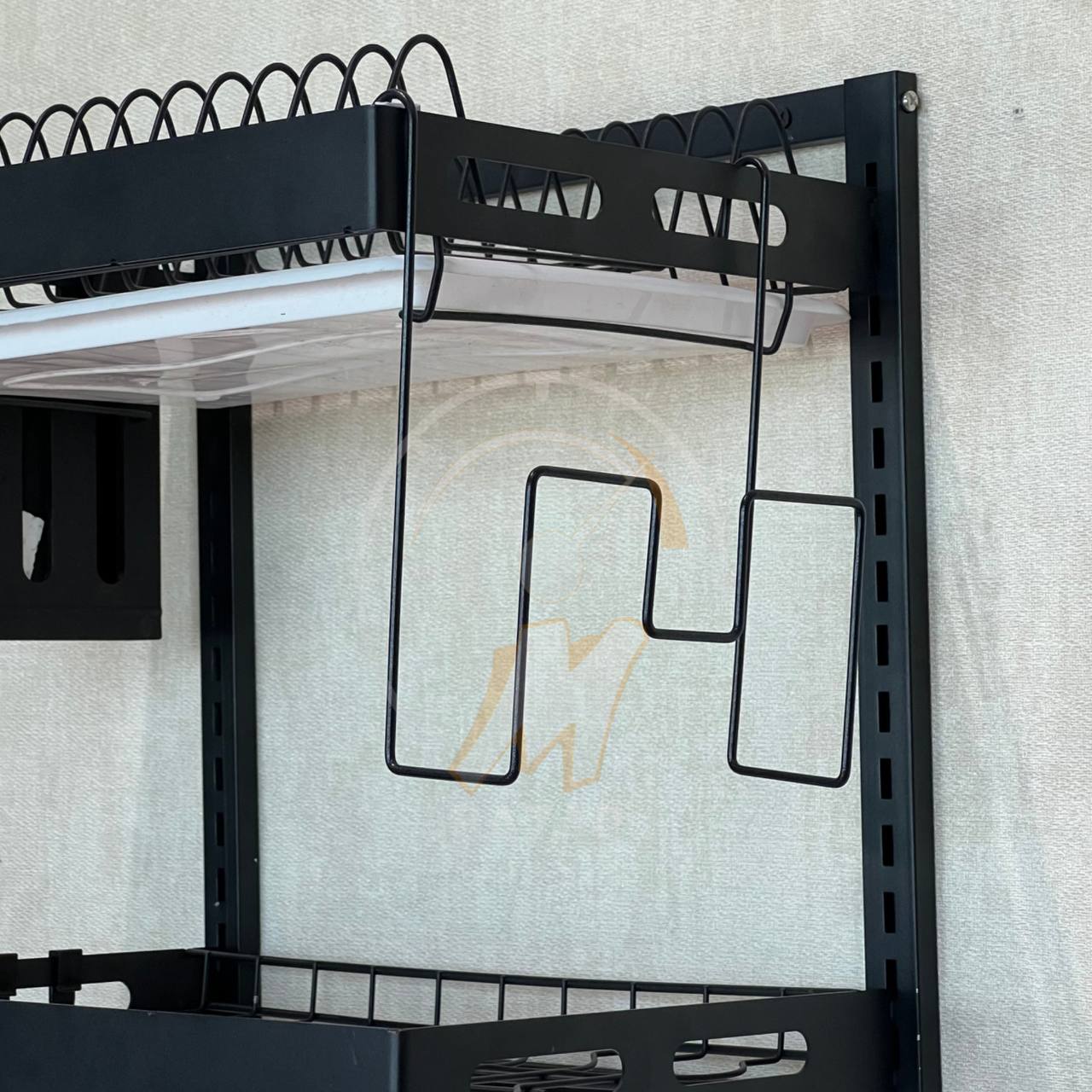 2 Tier Kitchen Wall Mounted Dish Drying Rack