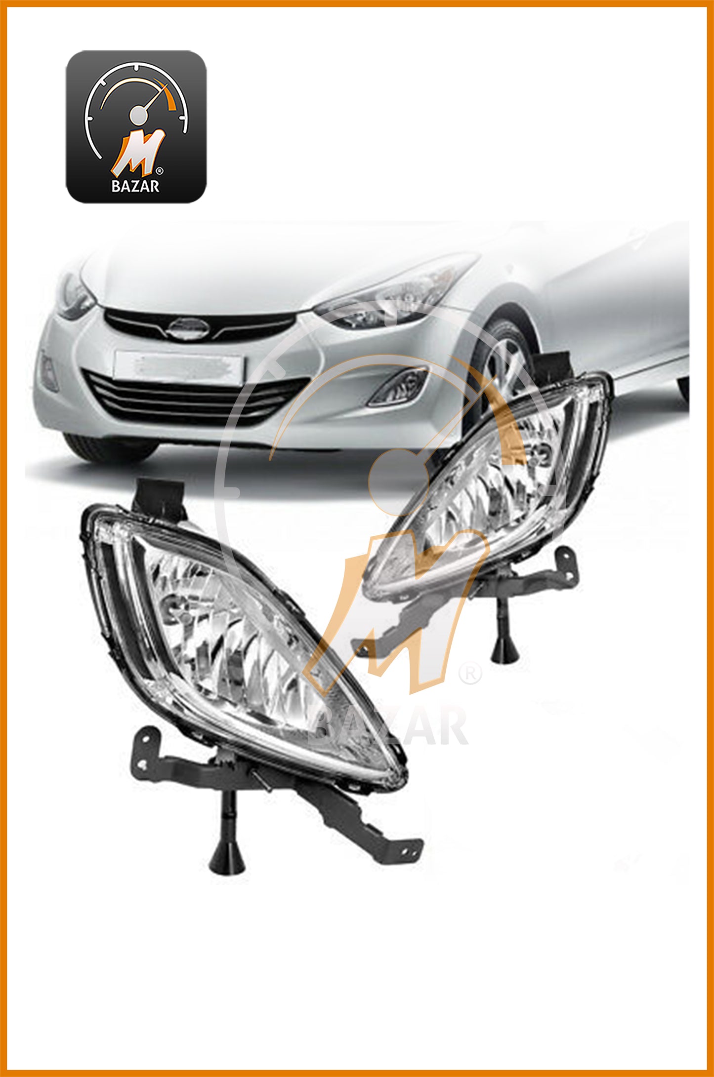 Hyundai Elantra 2012 لامپ